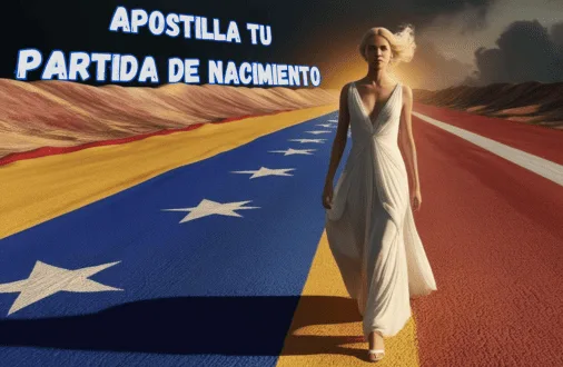 Apostilla partida de nacimiento venezuelana Solicitar apostillar partida de nacimiento venezuelana