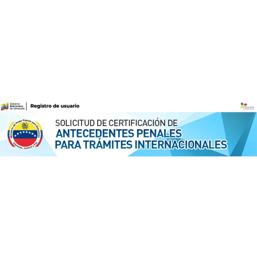 Registro de usuario certificación Internacional Registro de usuario certificación Internacional