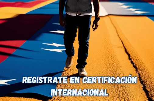 Registro en certificación internacional para antecedentes penales de Venezuela Registro en certificación internacional para antecedentes penales de Venezuela